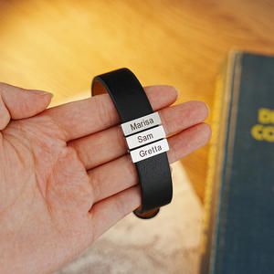 <span class=keywords><strong>Pulsera</strong></span> de Plata 925 Negra Antigua de Estilo Rock para <span class=keywords><strong>Hombre</strong></span>, <span class=keywords><strong>Pulsera</strong></span> Vintage Misteriosa con Cuerda, Ideal para Fiestas, a Bajo Precio - Product Image 5