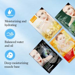 MOOYAM Label Pribadi OEM 10 Rasa Lembar Kecantikan Masker Wajah Pelembab Pengencang Buah Asam Hyaluronic Masker Lembar Wajah - Product Image 2