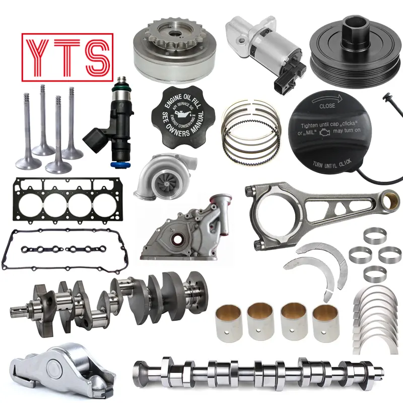 Equilibra Válvulas y árboles de levas del motor Tapas de tanque de combustible Inyectores Tapas de aceite y bombas con cojinetes de extremo grande para TOYOTA