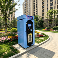 Máquina Expendedora de Agua RO Automática 24H para Pequeñas Empresas, Dispensador de Agua Mineral Purificada Fría Instantánea, con SDK