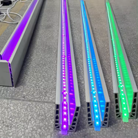 Système de garde-corps en verre pour escalier moderne sans cadre HDSAFE, avec pince en aluminium, éclairage LED extérieur pour balcon et sol, pour bâtiment