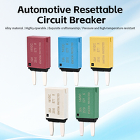 Disjoncteur automatique réinitialisable E77 14VDC, mini-fusible à lame à profil bas, protection thermique réinitialisable pour bateau, voiture, bus