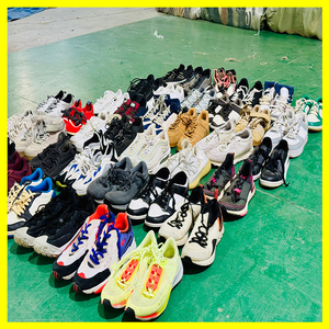 รองเท้าผ้าใบผู้ชายมือสองขายส่ง แบบผูกเชือก ของแท้แบรนด์ดัง ไซส์ใหญ่ พื้นรองเท้าแบบหนานุ่ม วัสดุสังเคราะห์ สไตล์ชังกี้ - Product Image 3