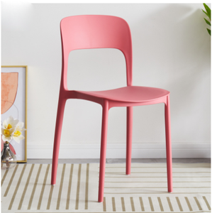 Tabouret en plastique moderne et minimaliste de style nordique pour restaurant, café, maison ou comme chaise de maquillage - Product Image 4