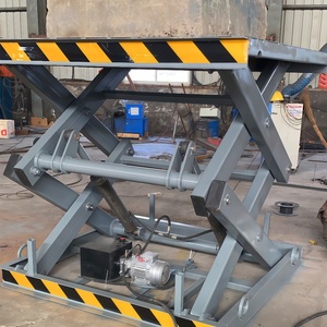 <span class=keywords><strong>Table</strong></span> élévatrice à ciseaux hydraulique électrique stationnaire, plateforme élévatrice de 3 tonnes pour intérieur et extérieur - Product Image 6