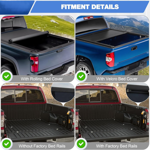 Barra Antivuelco Ajustable para Camionetas de Tamaño Completo, Barra Deportiva Resistente Compatible con Ford F150/F250/F350 Ram 1500/2500/3500 - Product Image 3
