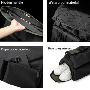 Nouveaux sacs de sport haute couture de grande capacité pour hommes et femmes <span class=keywords><strong>stockage</strong></span> d'entraînement à main à courte distance chaussures de séparation humide et sec - Product Image 3