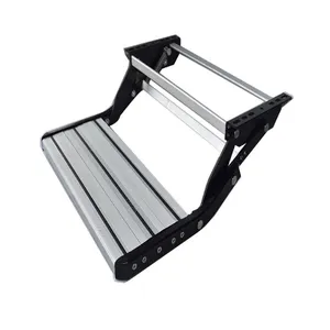 High quality Aluminum alloy RV Caravan manual folding single step car Accessories