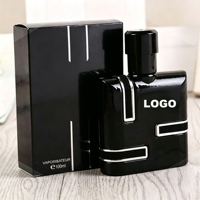 Parfum pour homme Luxe Noir et Or, Eau de Toilette, longue tenue, grande capacité, parfum boisé pour les affaires et les rendez-vous