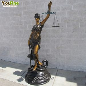 Famosa estatua de bronce de tamaño personalizado Casting Justice Libra - Product Image 2