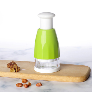Hachoir manuel de cuisine en plastique, <span class=keywords><strong>simple</strong></span>, écologique, antiadhésif, rapide, mini hachoir à légumes et oignons - Product Image 4