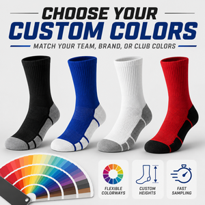 Calcetines Deportivos de Algodón con Logotipo Personalizado para Hombre y Mujer, Transpirables, Anti-olor, Absorbentes de Sudor, Calcetines de Tobillo para Fitness, Running y Ciclismo - Product Image 5