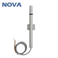 Émetteur mural NOVA avec sortie de signal analogique pour sonde de température et d'humidité