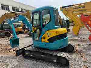 Nueva llegada Excavadora usada KubotaKX155 5,5 toneladas KubotaKX165 6,5 toneladas Pequeña mini excavadora Máquina en stock Horas bajas EPA/CE - Product Image 2