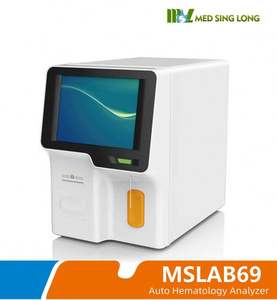 Instrument d'analyse de laboratoire, analyseur d'hématologie automatique, Machine <span class=keywords><strong>Cbc</strong></span> analyseur d'hématologie pour vétérinaire - Product Image 2