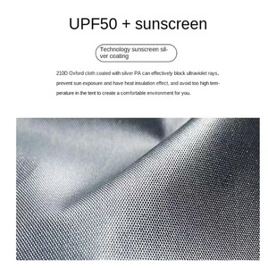 เต็นท์พับได้อัตโนมัติแบบพกพาหลายสี กันน้ำ กันแดด เหมาะสำหรับครอบครัวเดินป่าและตั้งแคมป์ - Product Image 3