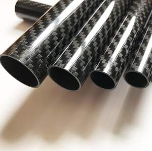 3k कार्बन फाइबर पाइप हल्के उच्च शक्ति अनुकूलित व्यास लंबाई कार्बन फाइबर ट्यूबिंग - Product Image 6
