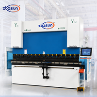 Presse plieuse électrohydraulique CNC à écran tactile de 300 tonnes et 4 mètres pour le pliage de tôles d'acier
