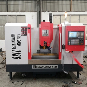 Centro de Mecanizado CNC Compacto XH7136, Husillo BT40, Motor de 3.7kW, Precisión de ±0.003mm, Máquina de Grabado y Fresado de Metal - Product Image 1