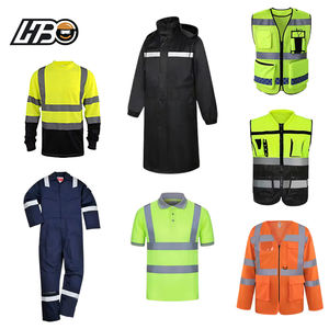 เสื้อกั๊กสะท้อนแสง HBC PPE อุปกรณ์ป้องกันส่วนบุคคลสำหรับอุตสาหกรรมก่อสร้าง เสื้อกั๊กนิรภัยคุณภาพสูง ราคาโรงงานถูก - Product Image 2