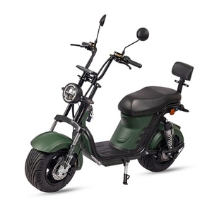 Mini Citycoco Eléctrico, Scooter Eléctrico para Adultos de 60V 1000W, Neumático Grueso de 10 Pulgadas, Batería de Litio, Motocicleta - Product Image 3