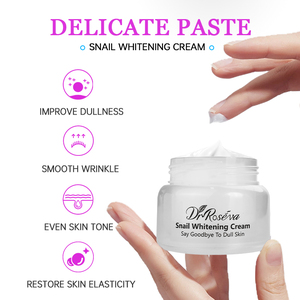 <span class=keywords><strong>DR</strong></span>.ROSEVA Anti-Oxydant Hydratant Hydratant Éclaircissant Réparateur À Base de Plantes Bio Vegan CRÈME BLANCHISSANTE À L'ESCARGOT - Product Image 3