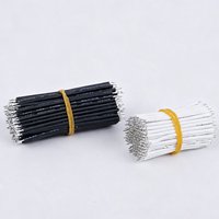 Kabel Jumper OEM Single Core Pre-Stripped, Kabel Timbal PVC Berlapis Timah di Kedua Ujungnya dalam Berbagai Warna untuk Peralatan Rumah Tangga & Koneksi PCB