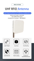Antenne de lecteur RFID UHF ISO 18000-6C 860-960 MHz 9dBi ABS IP67 étanche légère longue portée pour la gestion du contrôle d'accès