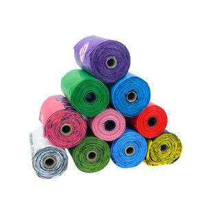 Eco Friendly Biodegradable Doggy Poop <b>Bags</b> 18 <b>Rolls</b> Customized Color & Size - Product Image 1