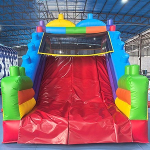 Carrera de obstáculos inflable <span class=keywords><strong>Radical</strong></span> Run para trabajo en equipo al aire libre 2 uds largo conectado 2 uds trampolín inflable largo conectado - Product Image 4