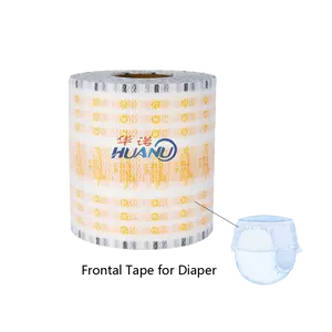 China Factory PP Brushed Mesh Nonwoven Front Waist Tape for Diapers