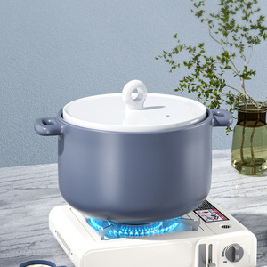 Ceramic Clay Pot 28cm Durable High Temperature Resistant For Cooking Rice And Soup Gas Stove Stewing - Product Image 2