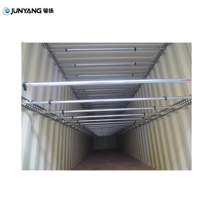 ตู้คอนเทนเนอร์ขนส่งสินค้าแห้งขนาด 40 ฟุต ผลิตจากเหล็กคอร์เทน พร้อมพื้นไม้สำหรับแขวนเสื้อผ้าและขนส่งเสื้อผ้า - Product Image 3