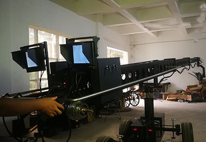 9M Kính thiên văn máy ảnh cẩu JIB với L loại Pan nghiêng đầu và cơ giới <span class=keywords><strong>Dolly</strong></span> - Product Image 4