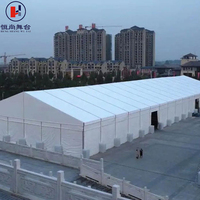 Tente de stockage modulaire à structure en acier 3m/4m/5m, Tente chapiteau personnalisable pour salons professionnels, Espaces extensibles, Prix compétitif