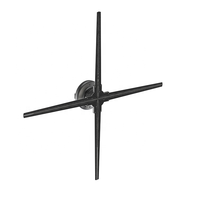 65 см 4 лопасти wifi 3d Голограмма голографический 3d светодиодный вентилятор дисплей вращающийся рекламный вентилятор