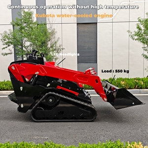 Minicargadora Compacta V1000 con Motor Diésel Kubota, Capacidad de Carga de 550 kg, Elevación <span class=keywords><strong>Vertical</strong></span>, Acoplador Rápido y Accesorios Hidráulicos - Product Image 3