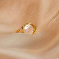 Bagues de mode personnalisées pour femmes, bijoux en argent sterling 925, ajusteur de bague avec coquille d'ormeau