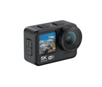Kamera Olahraga B11Q Tahan Air Berkualitas Tinggi dari Produsen, 5K HD 30fps WIFI Layar Ganda Sudut Lebar 160° Rating Bawah Air 21m