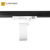 Rail d'éclairage commercial moderne sur rail 3cct Track Light Anti-éblouissement 10w 24w Spot LED réglable sur rail