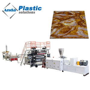 Anda Pvc Mármore Artificial Board 3d Linha De Produção De Folha De Revestimento Uv Pvc <span class=keywords><strong>Marble</strong></span> Board Making <span class=keywords><strong>Machine</strong></span> - Product Image 1