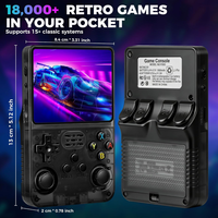Console de jeu portable rétro R36S, écran IPS de 3,5 pouces, RK3326 intégré, plus de 18000 jeux, lecteur de jeux vidéo 64 Go