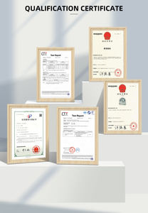 مجموعة تزيين سطح المكتب لحفلات عيد الميلاد من شركة تصنيع المعدات الأصلية تصميم ندفة الثلج باللون الأحمر والأسود متقلب - Product Image 5