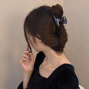 Pinza de Pelo de Lujo Ecológica Más Vendida, Colorida, de Acetato y Perlas, con Decoración de Diamantes de Imitación, Accesorios para el Cabello para Niñas - Product Image 2