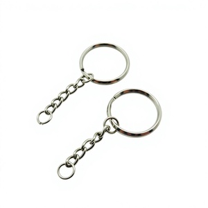 YIWANG Wholesale Fashion 25mm Split <b>Key</b> <b>Ring</b> Hardware Keychain - Product Image 2