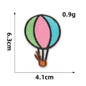 Kawaii ragazza trucco cosmetico tema occhiali da sole pantofola disegno ombrello ferro su ricamo patch per la borsa dei vestiti - Product Image 4