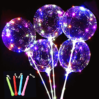 Celetex LED LIGHT Grossistes LED Ballons BoBo 2020 HOT love Balloons Bubbles Globo Forwedding ou Party Bobo Balloon