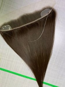 Listo para enviar: Topper de cabello humano europeo 12x2 con encaje frontal para mujer, con cordón para la línea del cabello frontal - Product Image 4