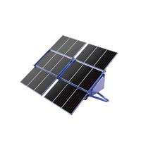 ENERGYFIT Station d'alimentation mobile solaire à LED en silicium monocristallin haute efficacité pour usage industriel