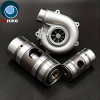 Rodamiento de Reparación de Turbocompresor Profesional Turbo Overhaul, Acero de Grado Aeroespacial M50, 6*18*34.2mm, Compatible con Kits de Reparación de Turbocompresores GT17 GT20 GT25